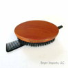 Men's Boar Bristle Brush w/ medium or strong Bristles, Pear wood #081-D